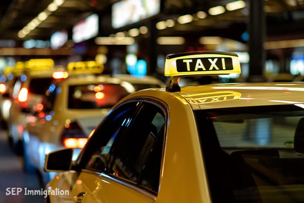 هزینه تاکسی در کانادا  
